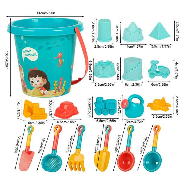 Beach Toy  - Buckets Shovels