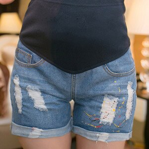 Maternity Jeans Shorts