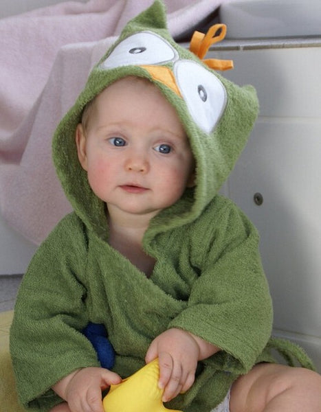 Baby Robe - Animal Pattern