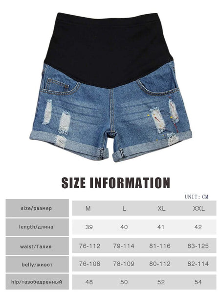 Maternity Jeans Shorts