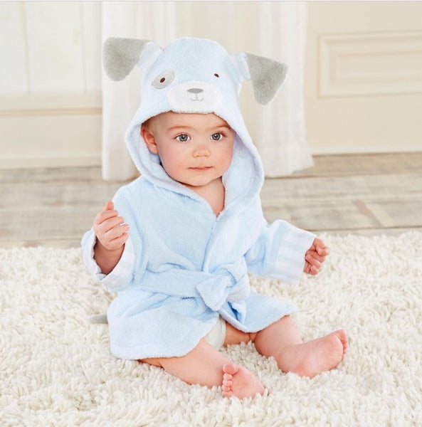 Baby Robe - Animal Pattern