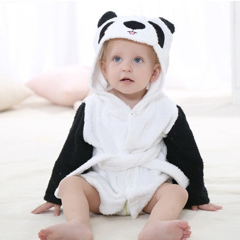 Baby Robe - Animal Pattern