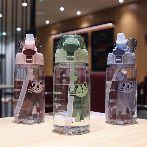 Water Bottle - Animal Pattern