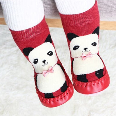 Toddler Sock Shoes - Animal Pattern