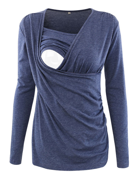 Maternity Nursing Tops - Long Sleeve