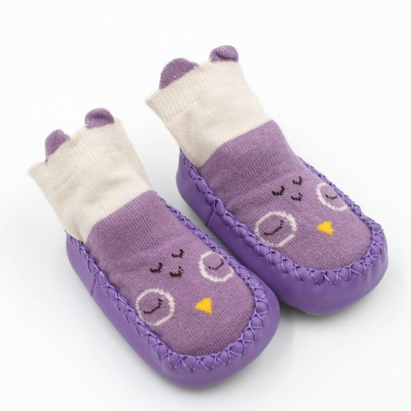 Toddler Sock Shoes - Animal Pattern