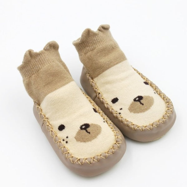 Toddler Sock Shoes - Animal Pattern