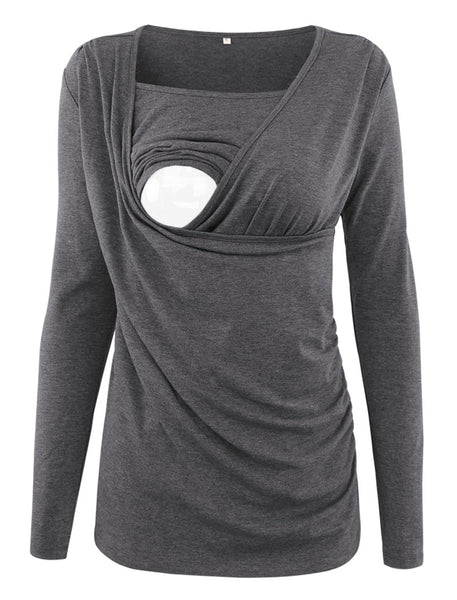 Maternity Nursing Tops - Long Sleeve