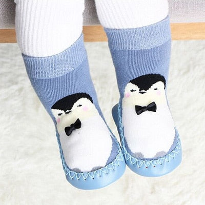 Toddler Sock Shoes - Animal Pattern