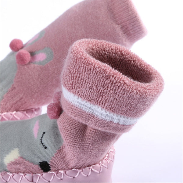 Toddler Sock Shoes - Animal Pattern